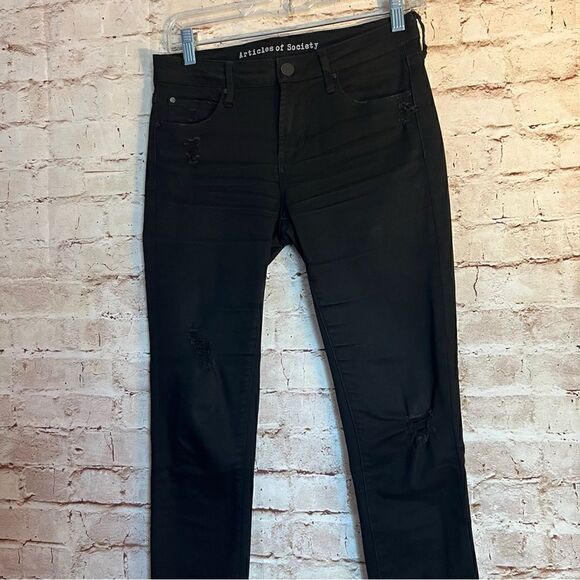 Articles of Society distressed skinny jeans - Picture 4 of 8